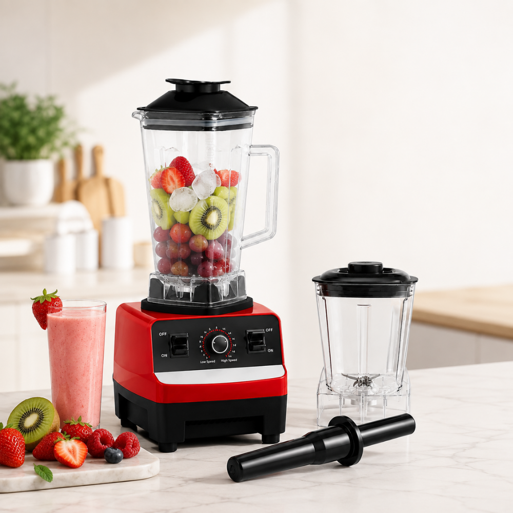 Professional Blender with 2 Jars – High-Speed Kitchen Blender & Mixer